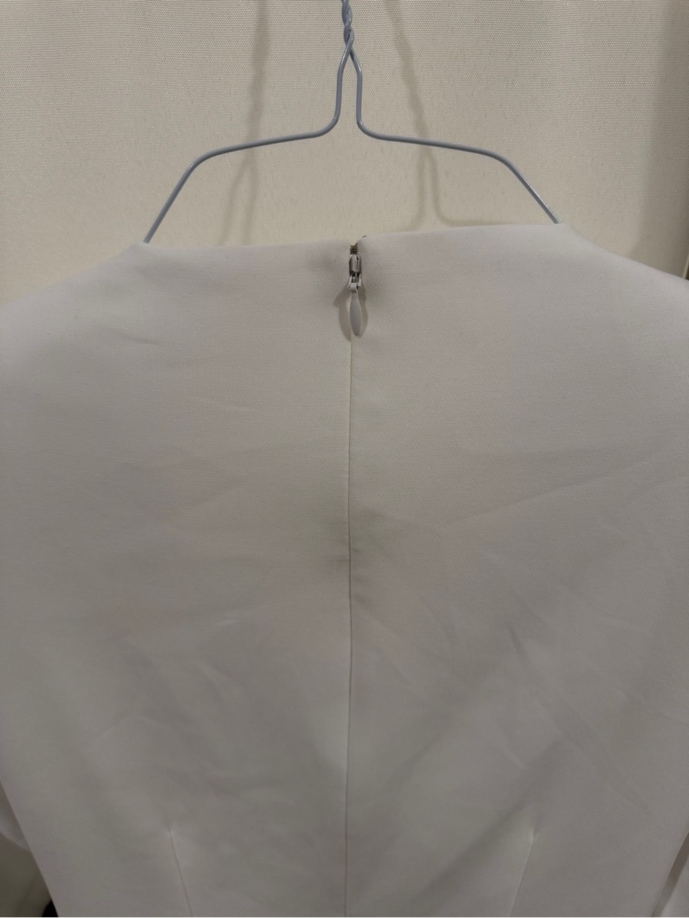 Cinq a Sept White Sierra Dress, Long Sleeve Wrap Dress - Picture 7 of 9